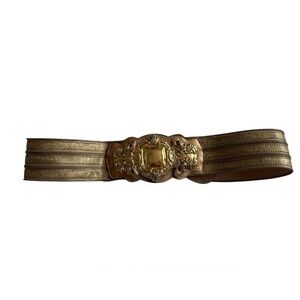 Leatherock Gold Embellished Women's Belt